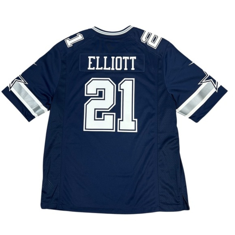 Nike Ezekiel Elliott Dallas‎ Cowboys Jersey Mens XL Navy Blue NFL On Field 21